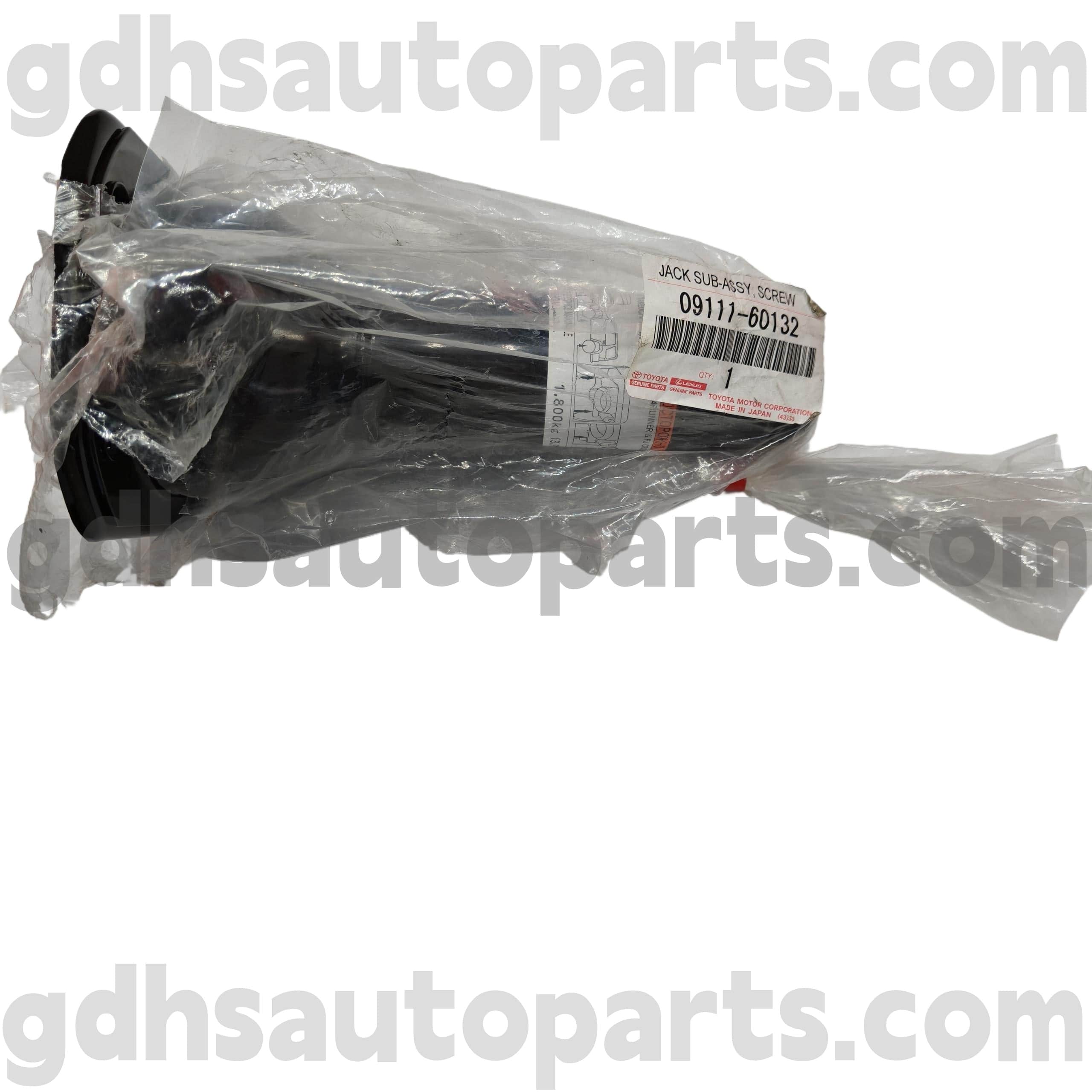 09111-60132 TOYOTA Äkta delar Jack för Land Cruiser, FJ Cruiser, Lexus GX460 Chassis nr. Urj150