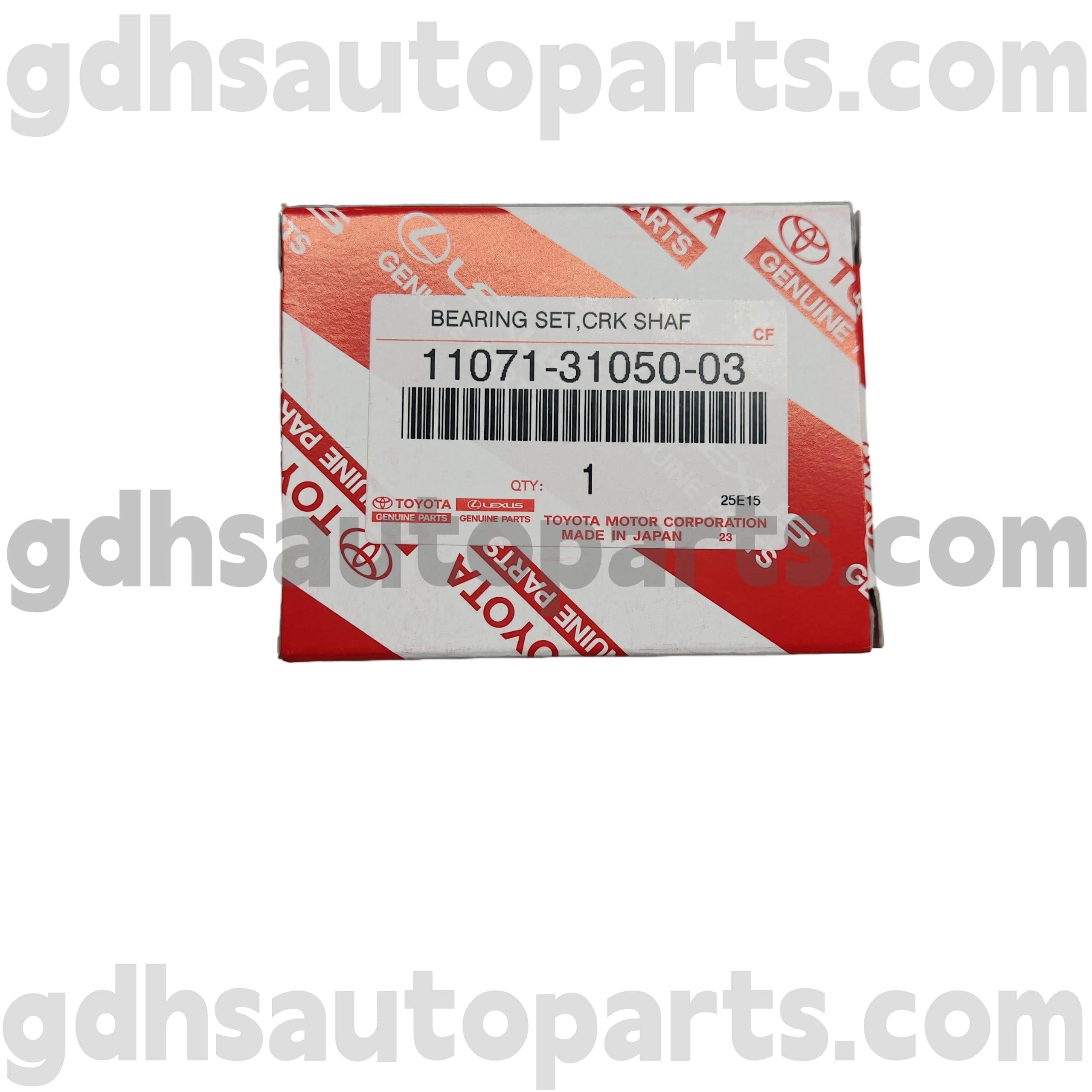 11071-31050-03 TOYOTA Äkta delar Vevaxelbärande för Tacoma, Land Cruiser Prado Chassis nr. GRJ150
