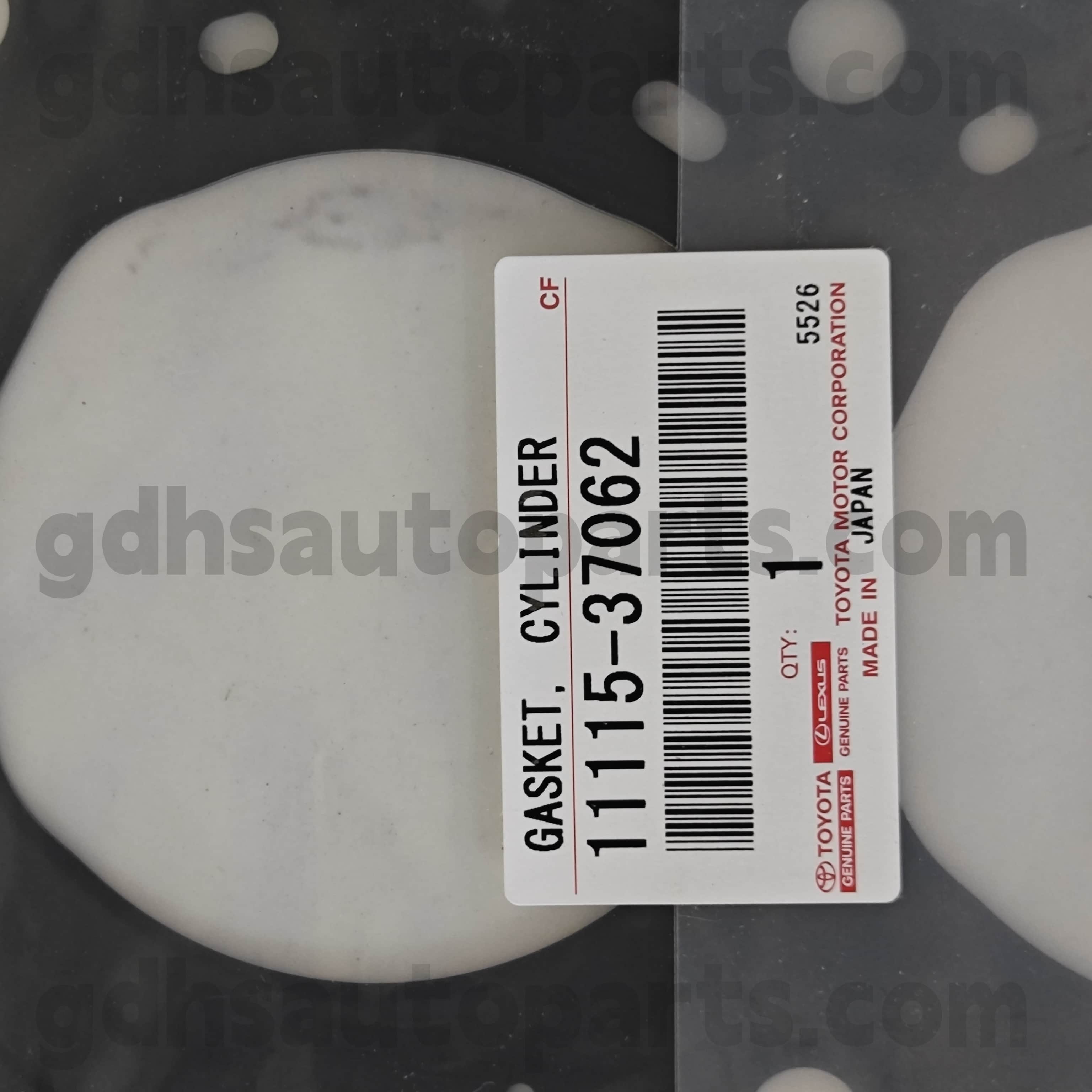 11115-37062 Toyota äkta delar cylinderhuvud packning tätning för corolla 、 c-hr