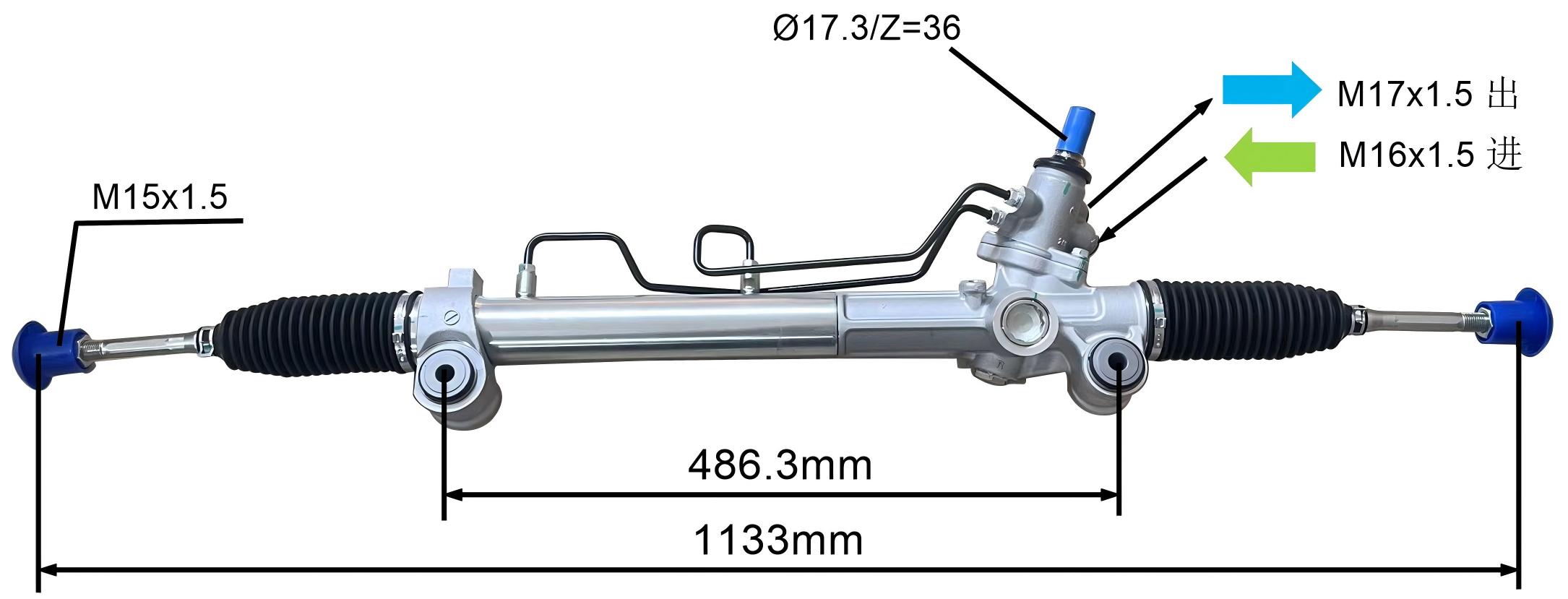 44200-06280 Styrväxel för fordon