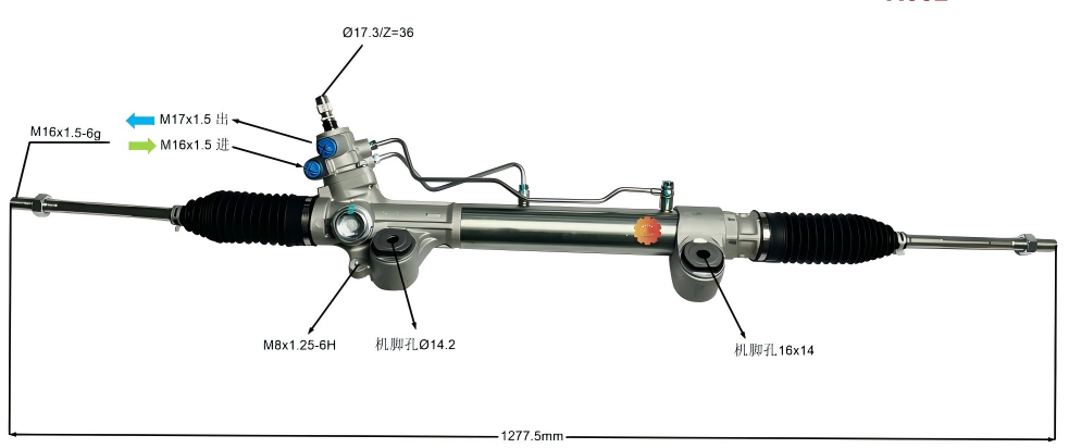 44200-0k721 Styrväxel för fordon
