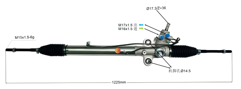 44200-26233 Styrväxel för fordon