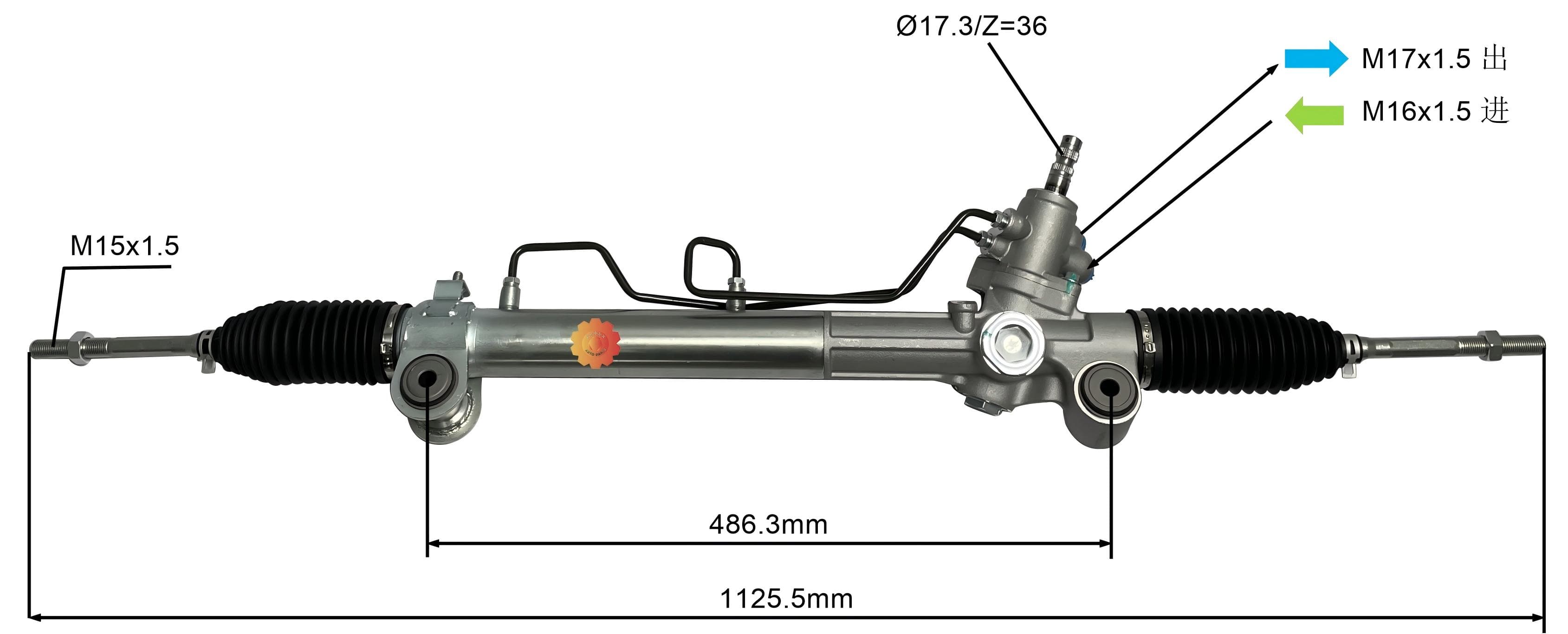 44200-33380 Styrväxel för fordon