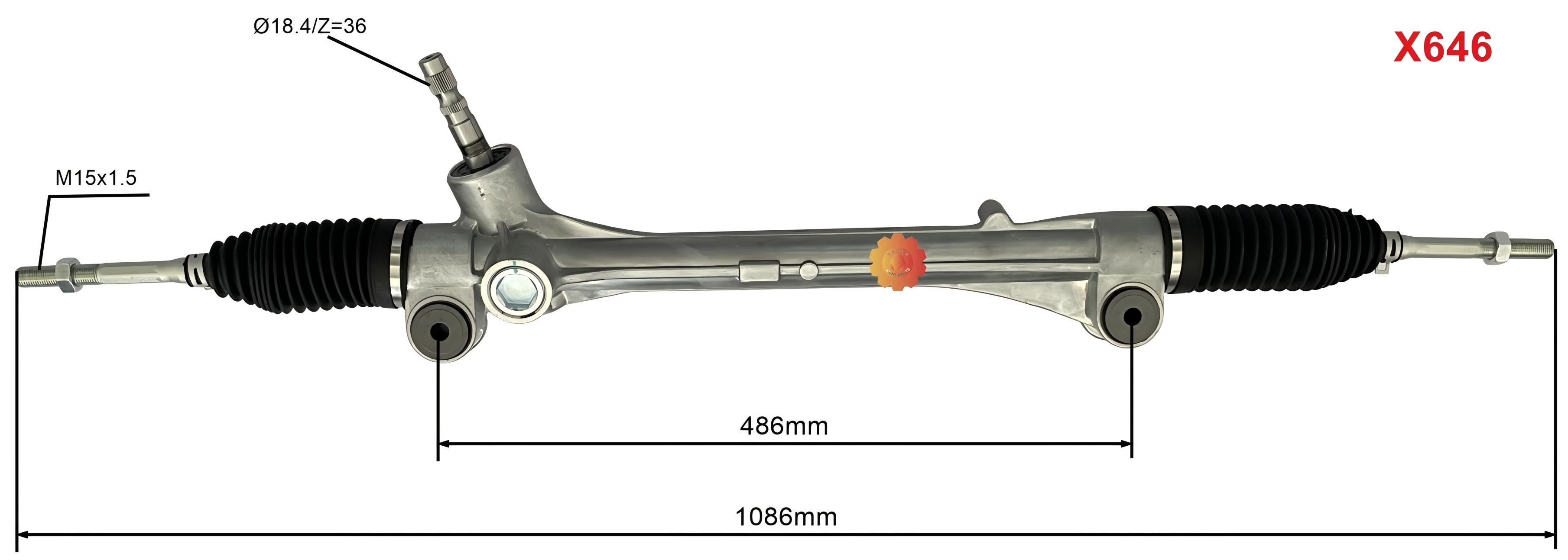 45510-06041 Styrväxel för fordon