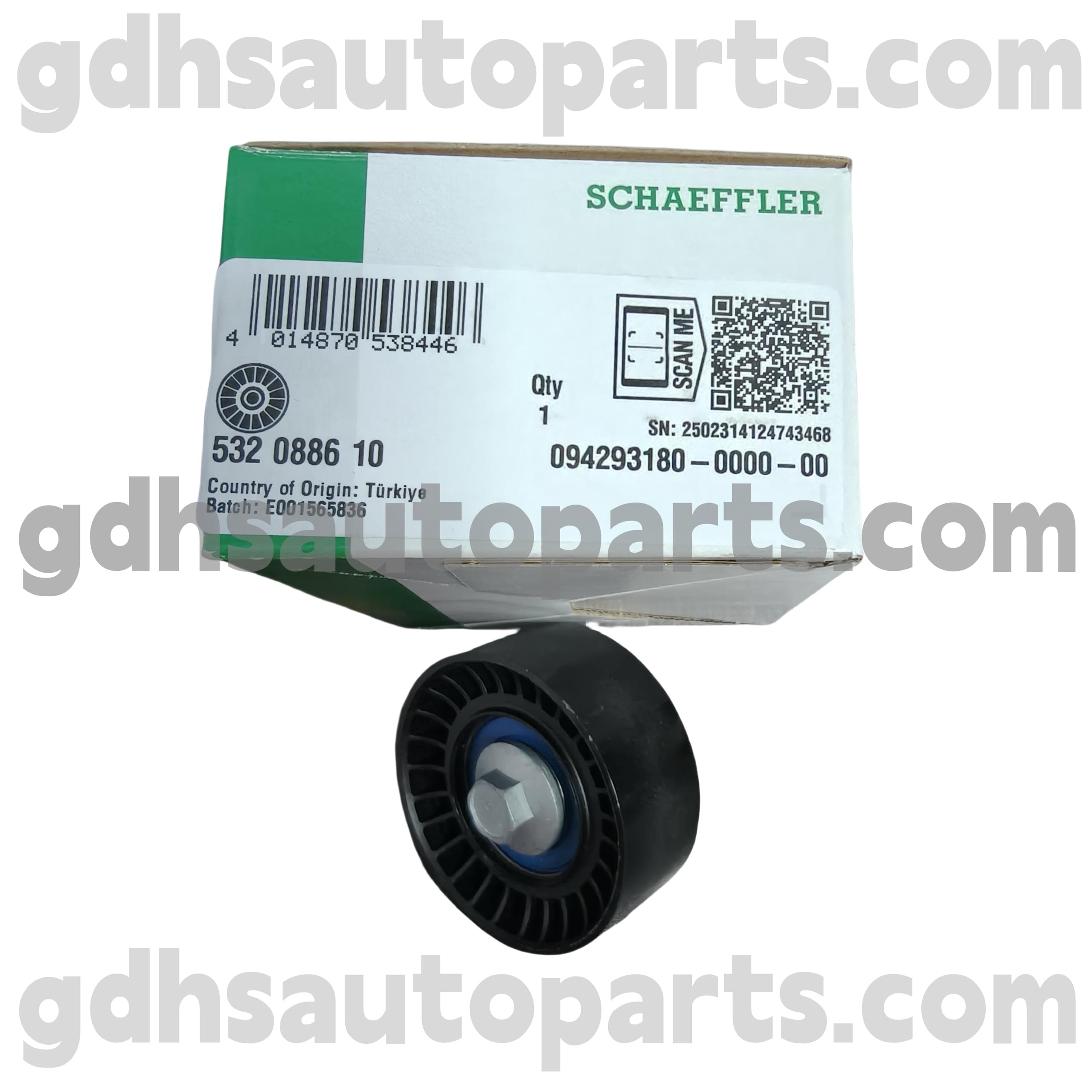 5320886100 Schaeffler ina Timing Belt Remskiva för Range Rover Velar ， Ny försvarare ， Range Rover Evoque ， Range Rover Sport Oe nr. LR073726