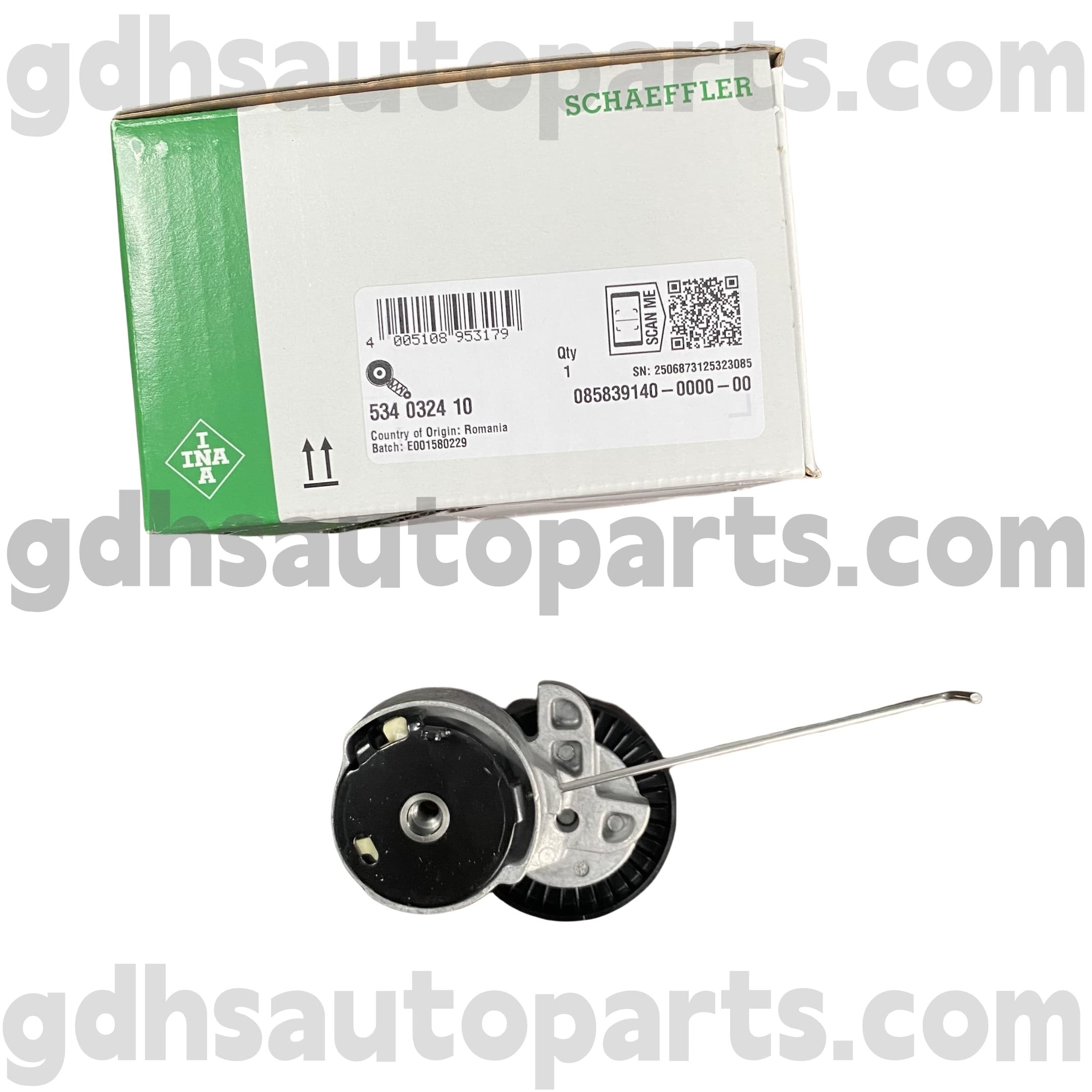 5340324100 Schaeffler ina Drive Belt Tensioner för Land Rover Freelander 2 Oe nr. LR004667