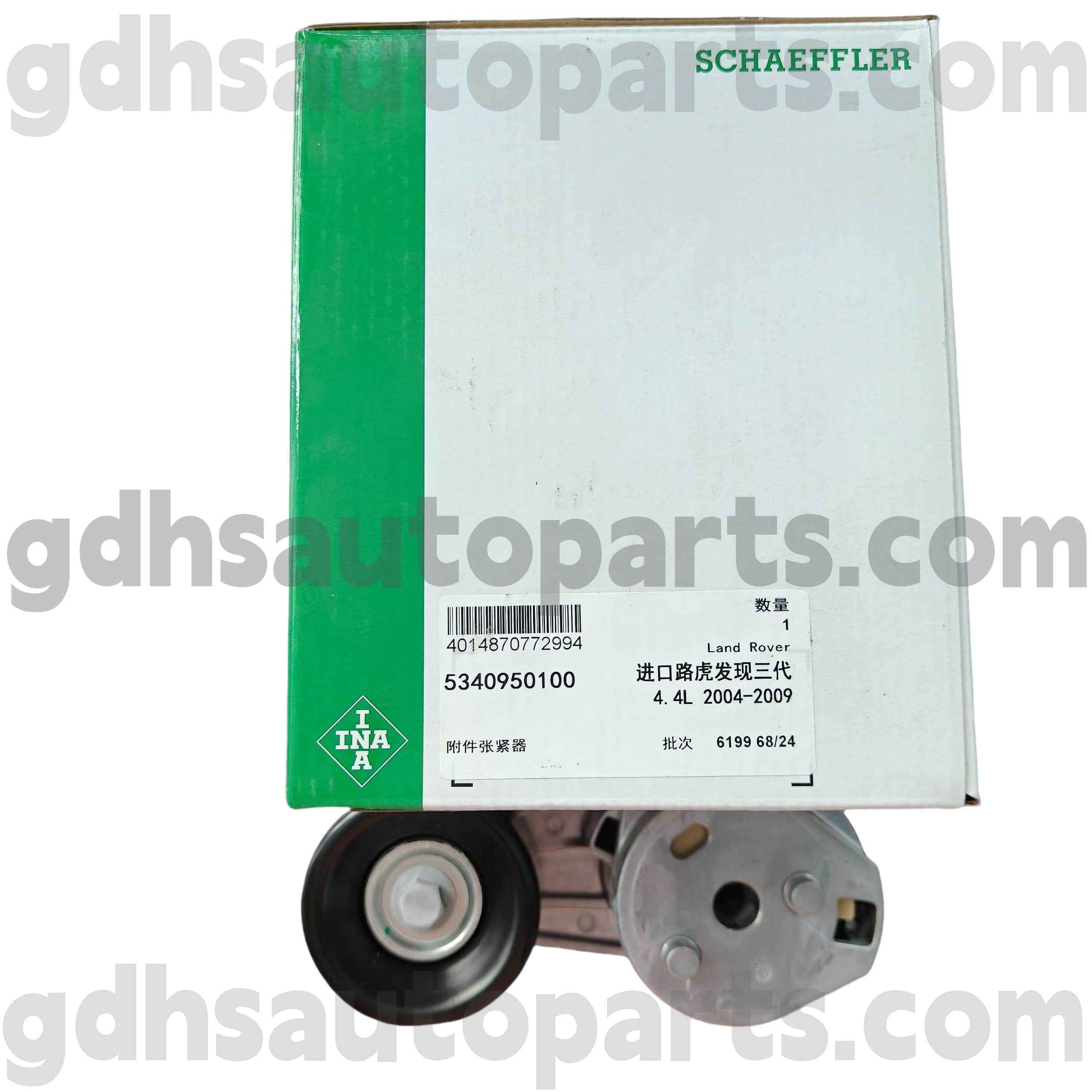 5340950100 Schaeffler ina drivremspännare för Range Rover Sport Oe nr. PQG500220