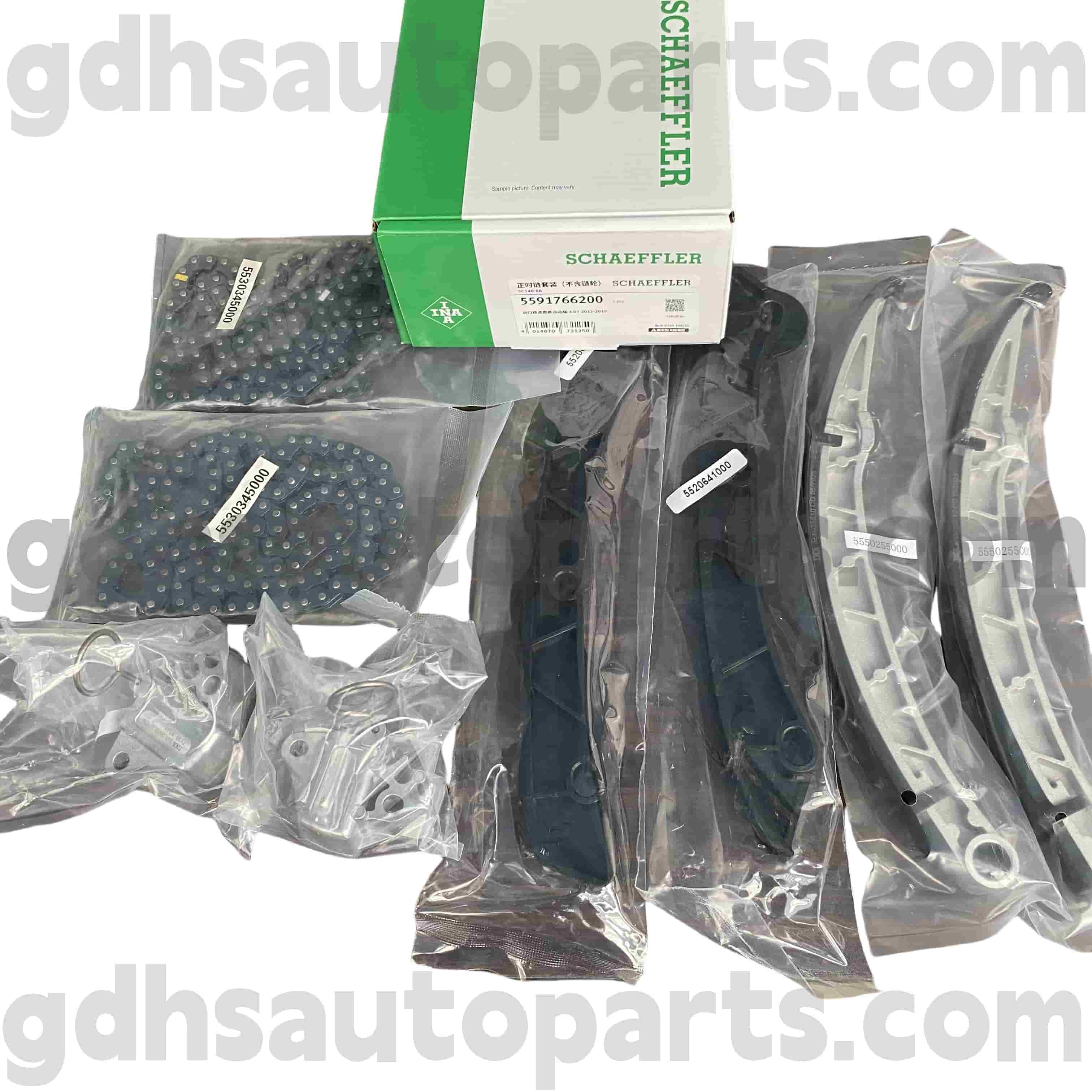 5591766200 Schaeffler Ina Drive Belt Tensioner för Range Rover, Range Rover Sport, Range Rover Evoque, Range Rover Velar OE No.LR095472