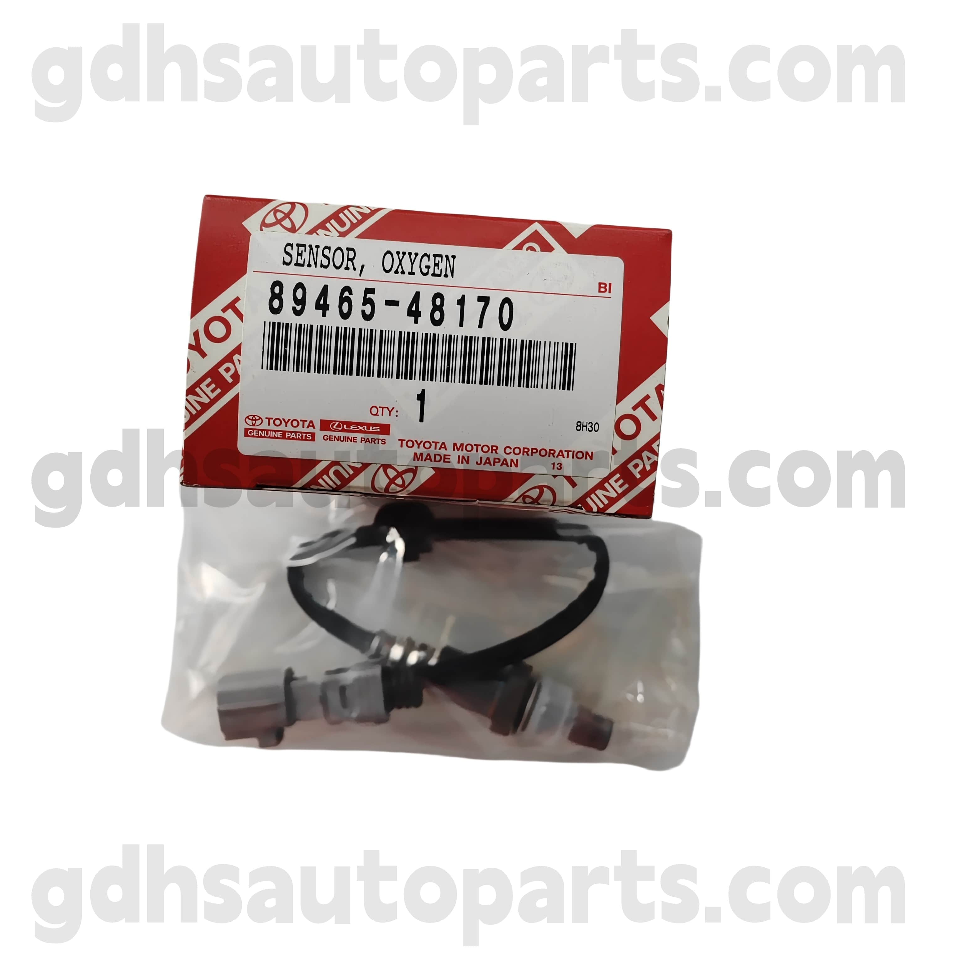 89465-48170 TOYOTA Äkta delar bakre syresensor för Harrier 、 Lexus RX300/330/350 、 Highlanderchassis nr. MCU2#