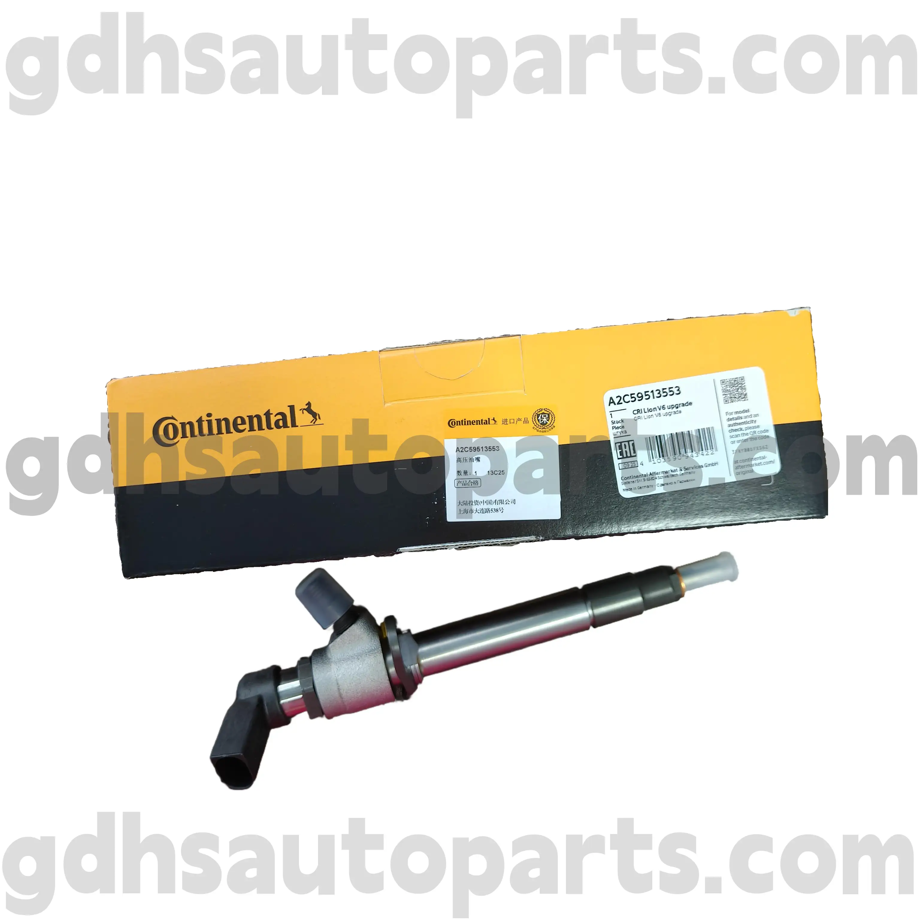 A2C59513553 Continental Fuel Injector för Range Rover Sport, Land Rover Discovery 4 OE nr. LR006496