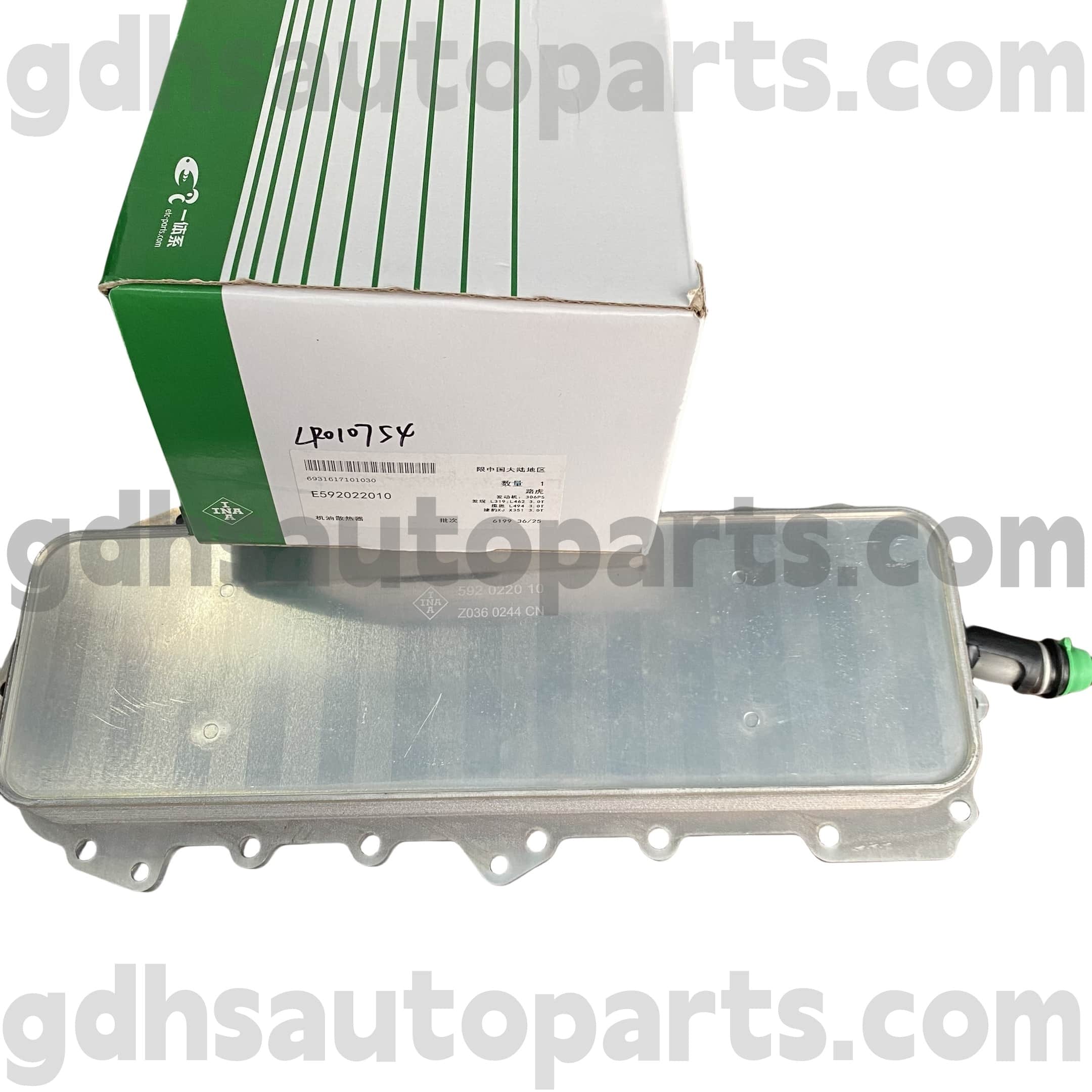 E5920220100 Schaeffler ina motoroljekylare för Range Rover, Range Rover Sport, Land Rover Discovery 4 OE nr. LR010754