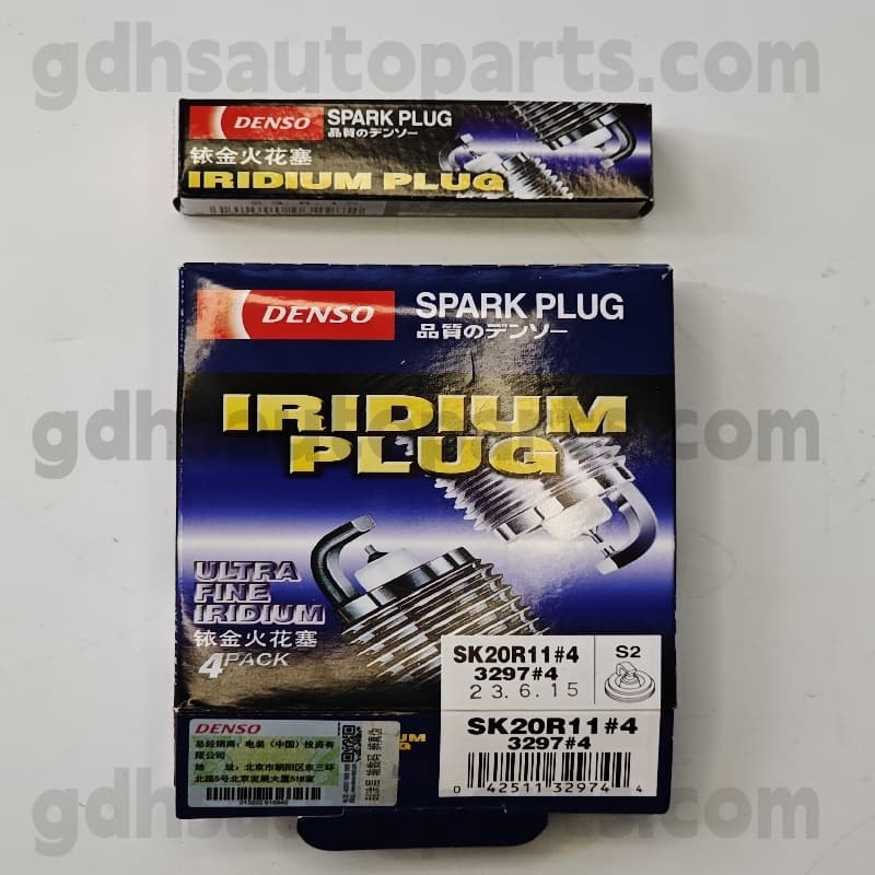 SK20R11 Toyota äkta delar tändstift för Lexus GS300/430 、 Previa/Tarago 、 Sequoia Chassis nr. 1MZFE..MCU2# OE nr. 90919-01210